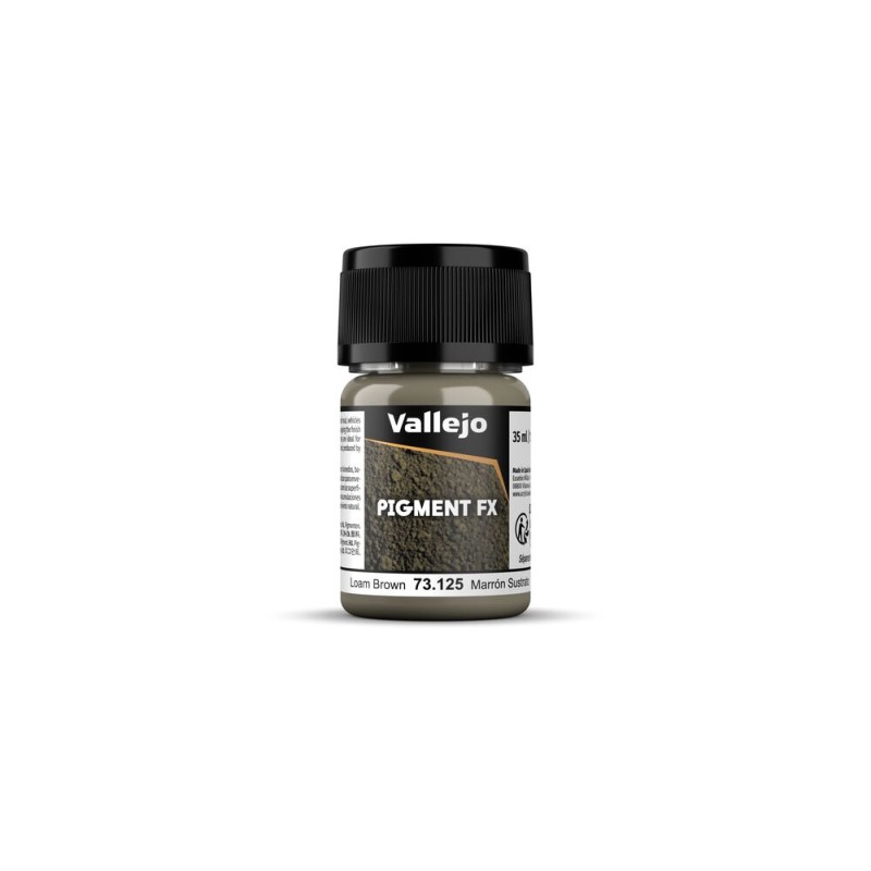 Vallejo - Pigment : Pigment Fx: Loam Brown 35 Ml