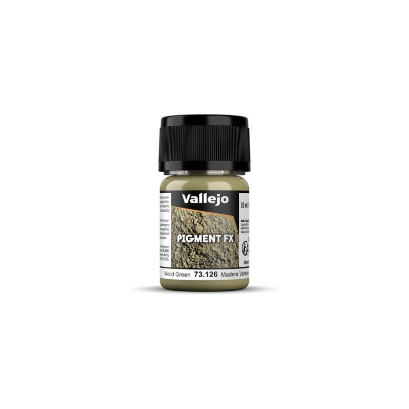 Vallejo - Pigment : Pigment Fx: Wood Green 35 Ml