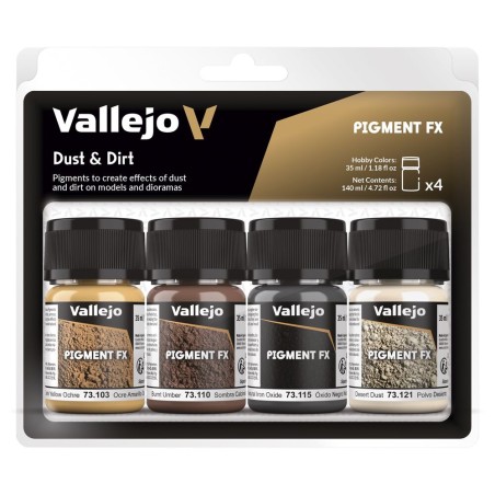 Vallejo - Pigment : Pigment Fx: Dust & Dirt 35 Ml