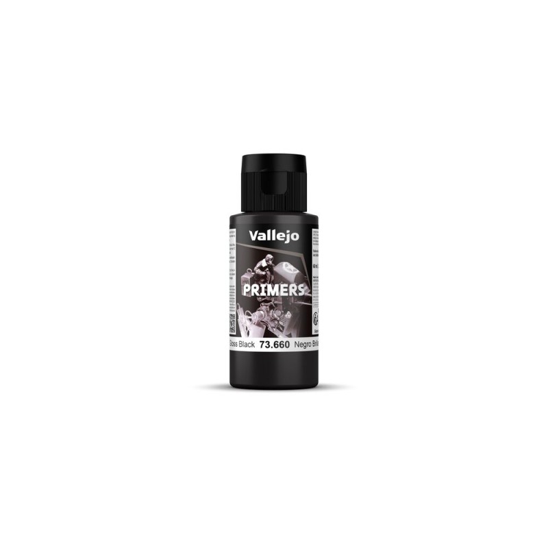 Vallejo - Sous-couche : Primer: Gloss Black Primer 60