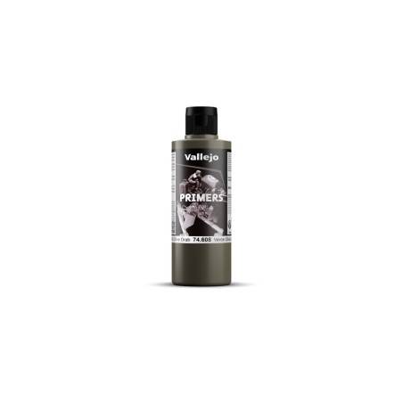 Vallejo - Sous-couche : Primer: U.s. Olive Drab 200 M