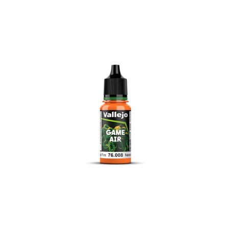 Vallejo - Peinture Game Air : Orange Fire 18 Ml