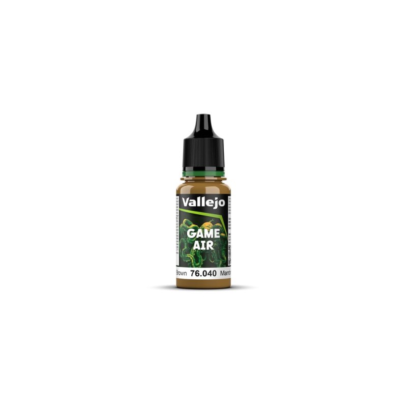 Vallejo - Peinture Game Air : Leather Brown 18 Ml