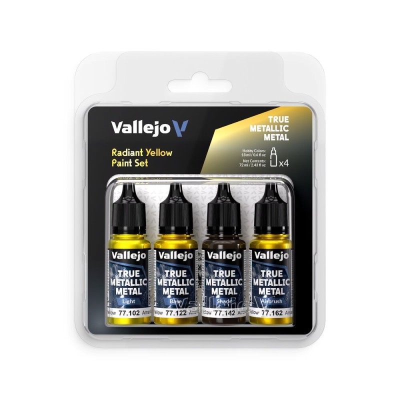 Vallejo - Peinture True Metallic Metal : Radiant