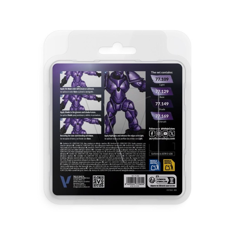 Vallejo - Peinture True Metallic Metal : Celestia
