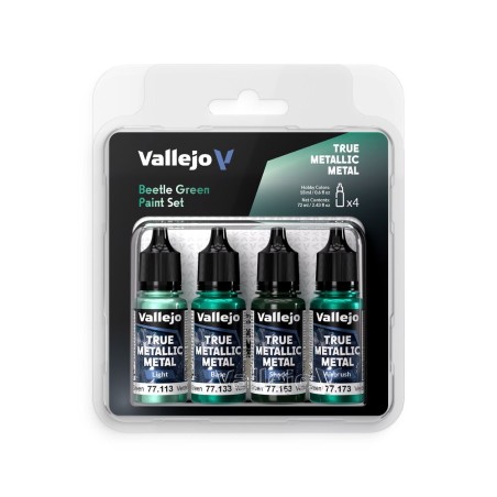 Vallejo - Peinture True Metallic Metal : Beetle G