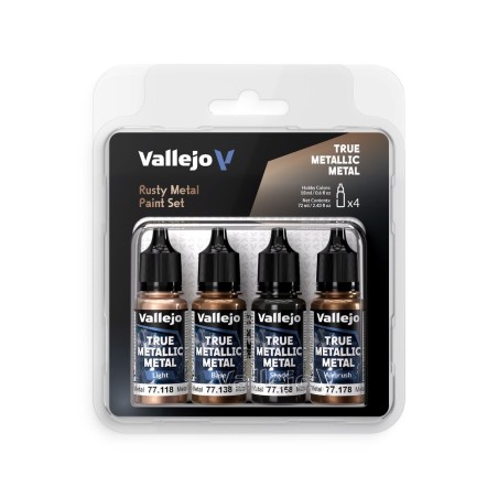 Vallejo - Peinture True Metallic Metal : Rusty Me
