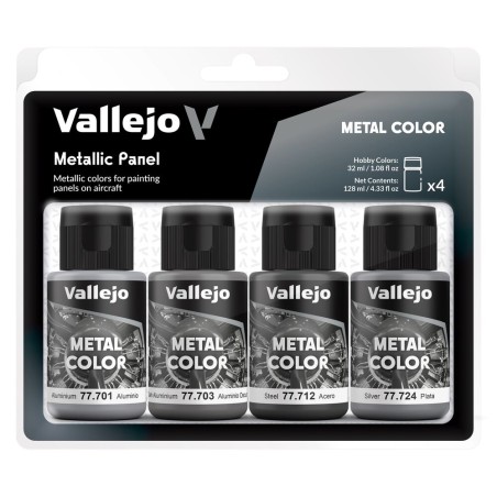 Vallejo - Peinture Metal Color : Metallic Panel 3