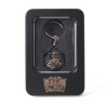 Porte clé D20 Noir - 7 mini dés à l'intérieur