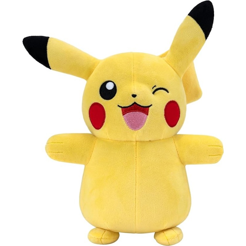 Pokémon - Peluche Pikachu Clin d'oeil  ≃ 30cm