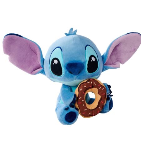 Disney - Peluche Stitch avec Donut ≃ 25cm