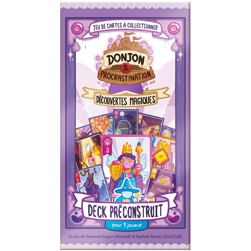 Donjon et procrastination - Deck préconstruit - Découvertes magiques Saison 2