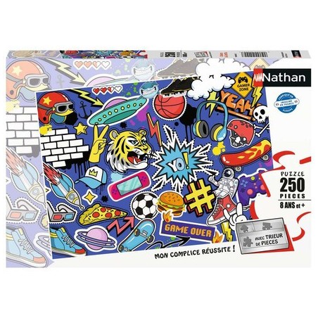 Puzzle - Stickers et graffitis - 250p.