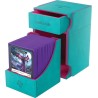 Gamegenic - Boite de rangement WatchTower 100+XL - Turquoise et Rose