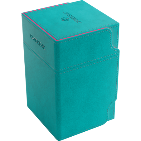 Gamegenic - Boite de rangement WatchTower 100+XL - Turquoise et Rose
