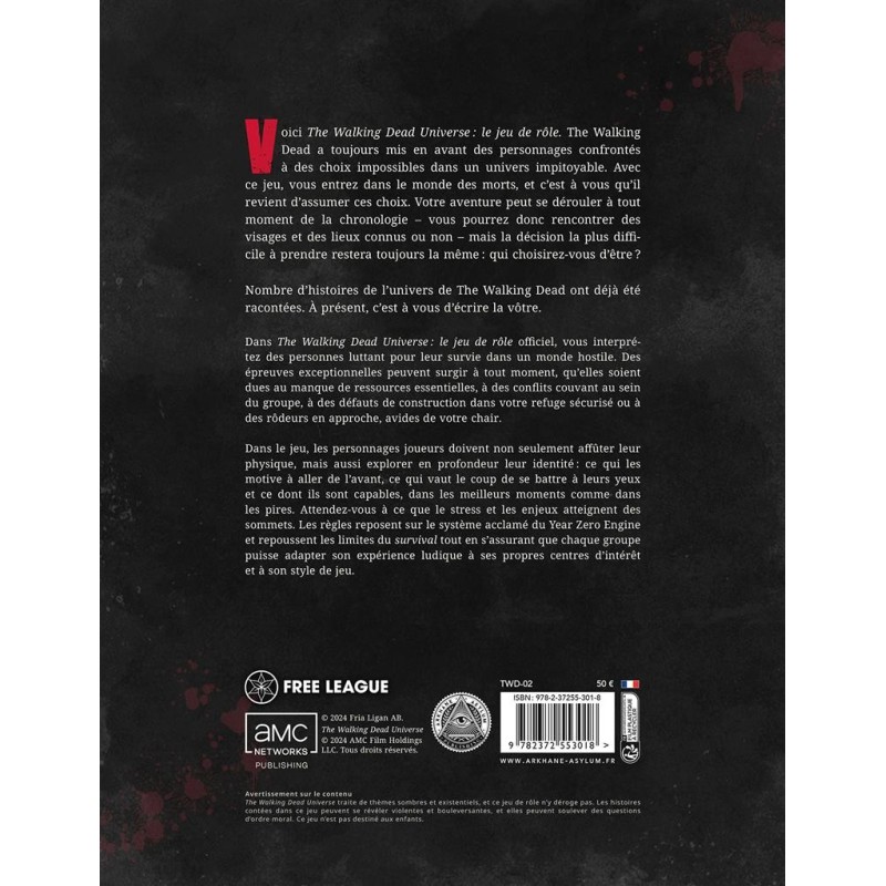 The Walking Dead Universe : Livre de Base
