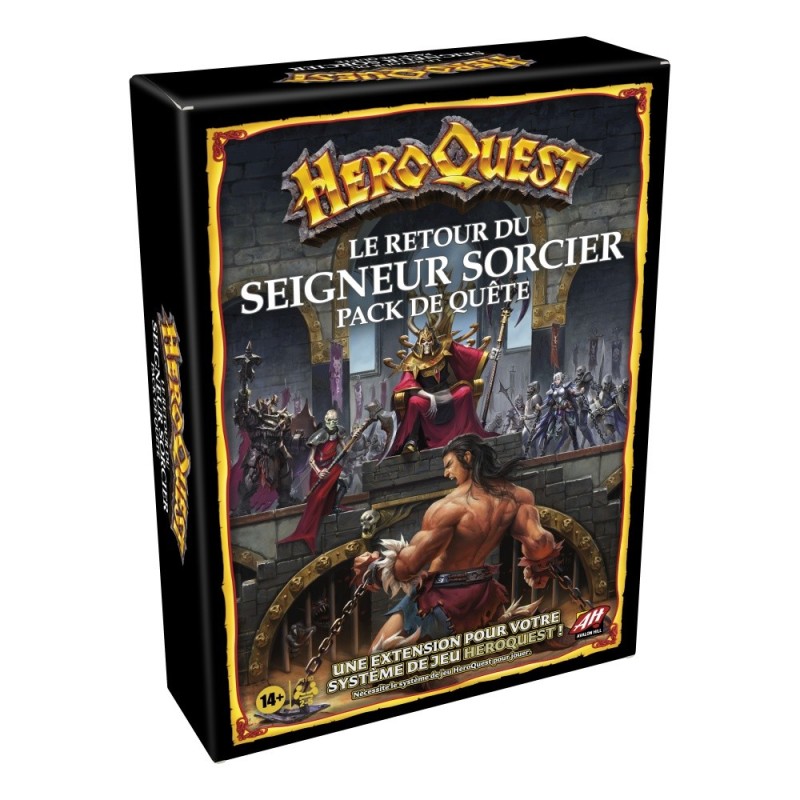 HeroQuest - Extension : Le Retour du Seigneur Sorcier - Pack de quêtes