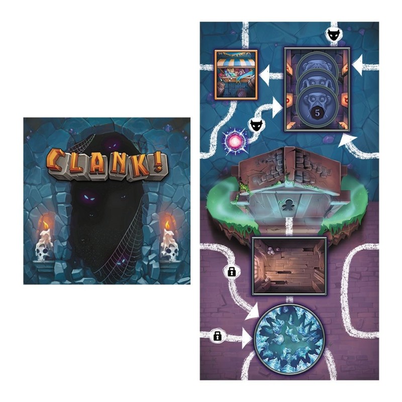 Clank! Catacombes : Le jeu de base