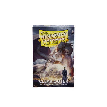 Dragon Shield - 100 Sleeves Outer Matte - Clear