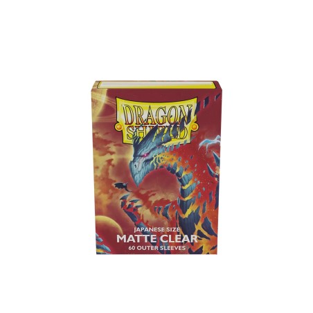 Dragon Shield - 100 Japanese Sleeves Outer Matte - Clear