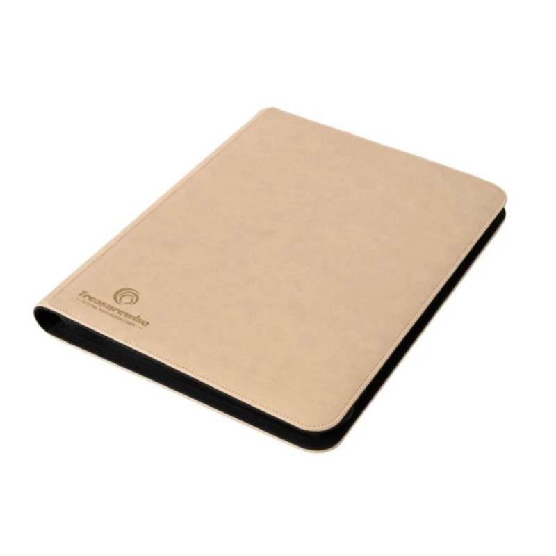 Treasurewise - Album Deluxe Zip pour TopLoaders - Crème 12 pages de 9 cases