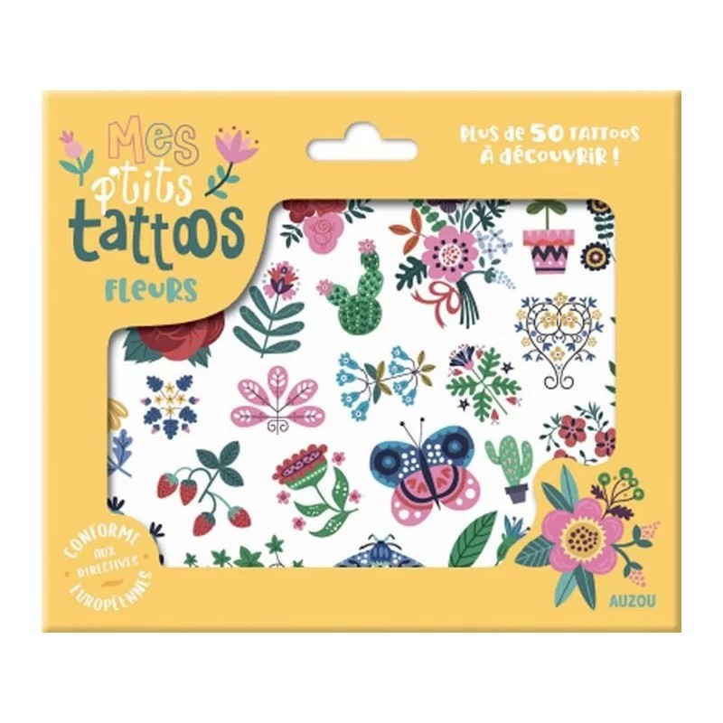 Mes p'tits tattoos - Fleurs
