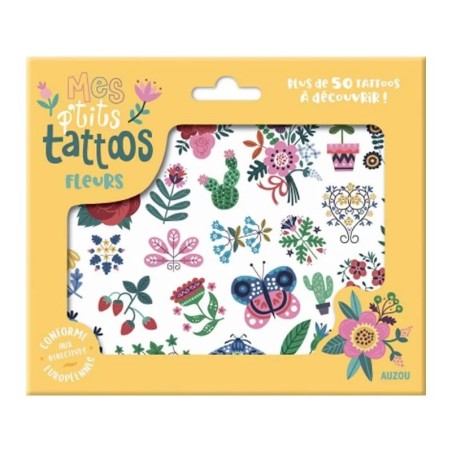 Mes p'tits tattoos - Fleurs