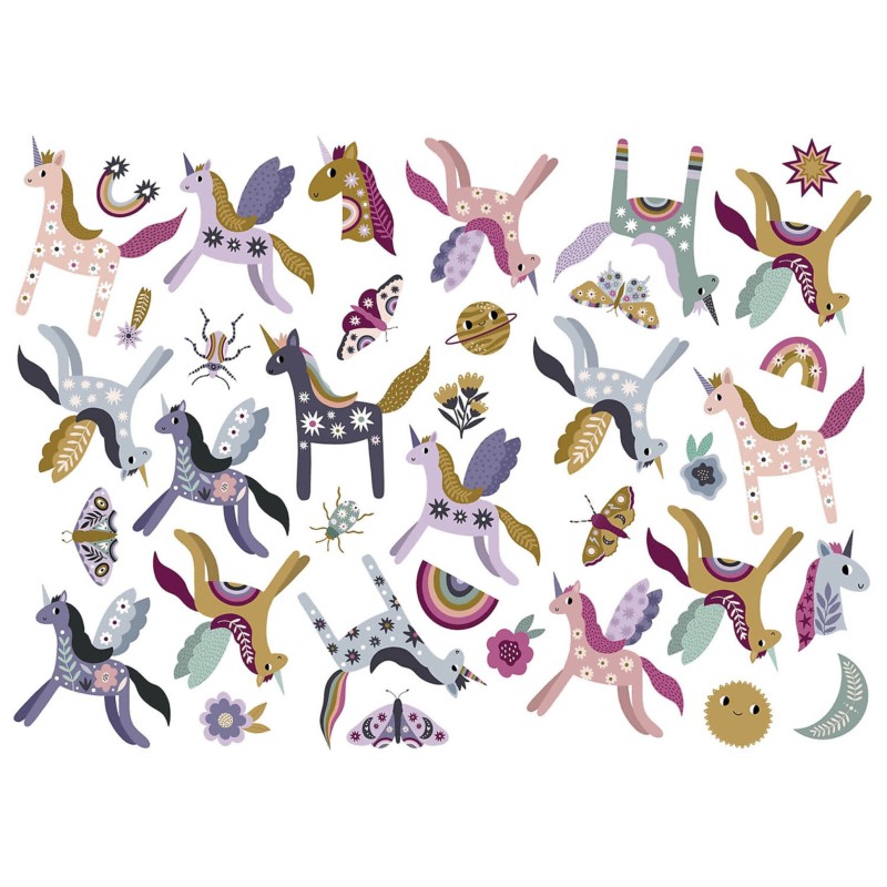 Mes p'tits tattoos - Licornes