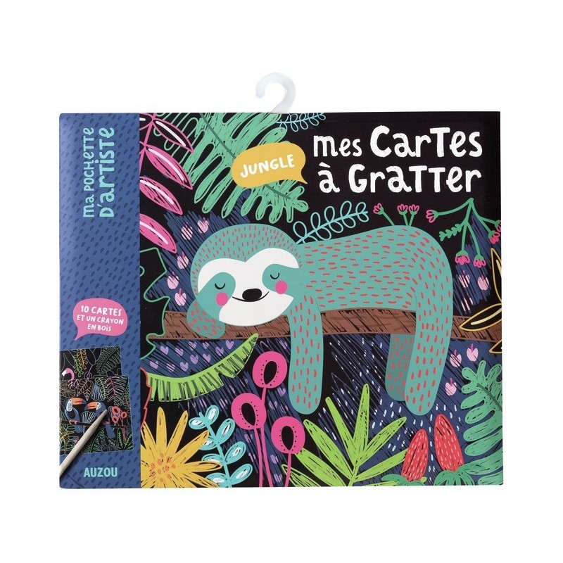 Mes cartes à gratter - Jungle