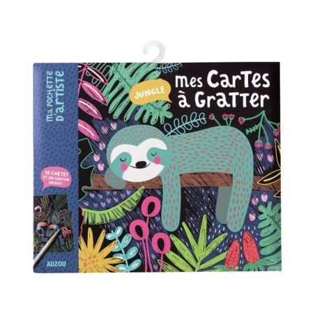 Mes cartes à gratter - Jungle
