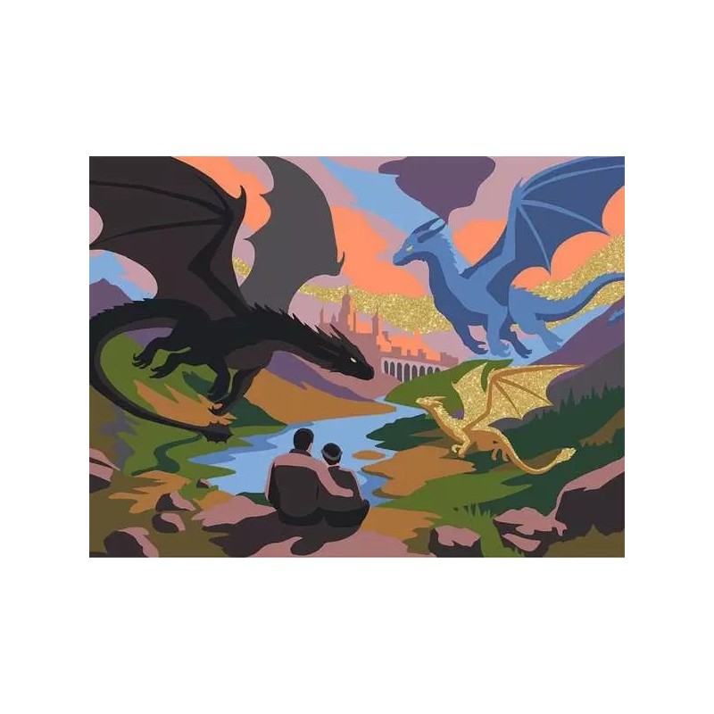 Peinture par numéro - Fourth Wing