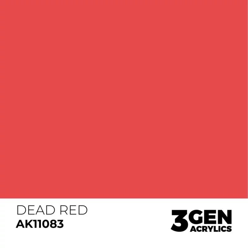 AK - Peinture 3gen : Dead Red - 17 ml