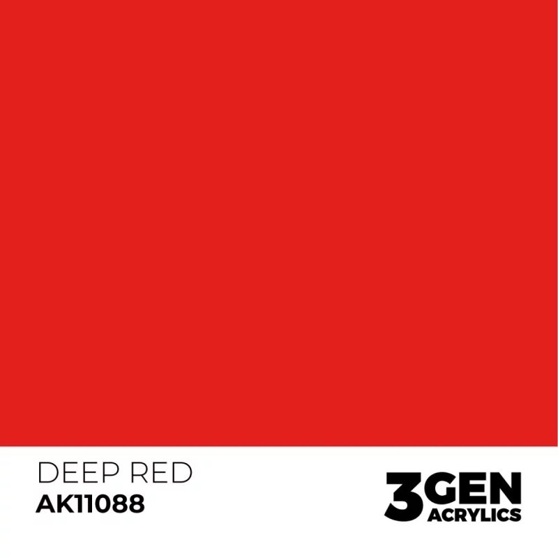 AK - Peinture 3gen : Deep Red - 17 ml