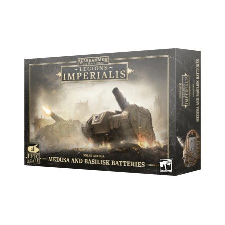 Legions Imperialis - Solar Auxilia : Basilisks/Medusas