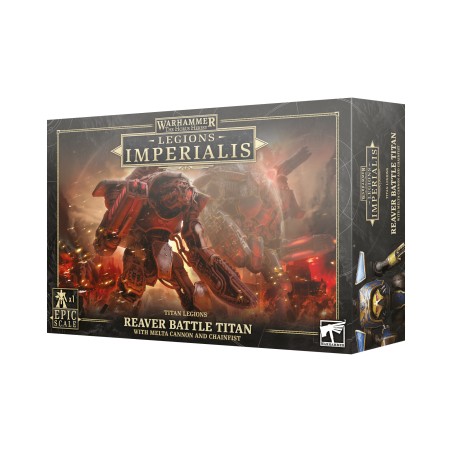 Legions Imperialis - Titans : Reaver Titan with Melta Cannon