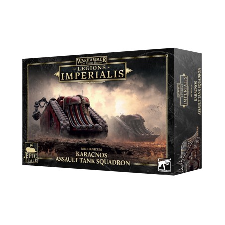 Legions Imperialis - Mechanicum : Karacnos Assault Tank Sq