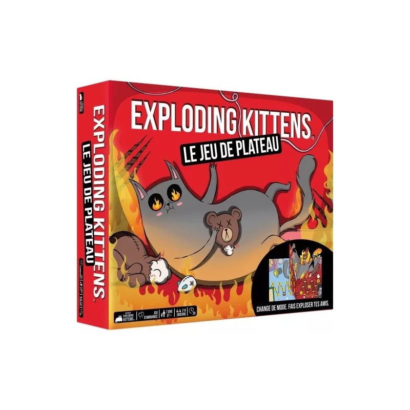 Exploding Kittens : le Jeu de plateau