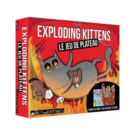 Exploding Kittens : le Jeu de plateau