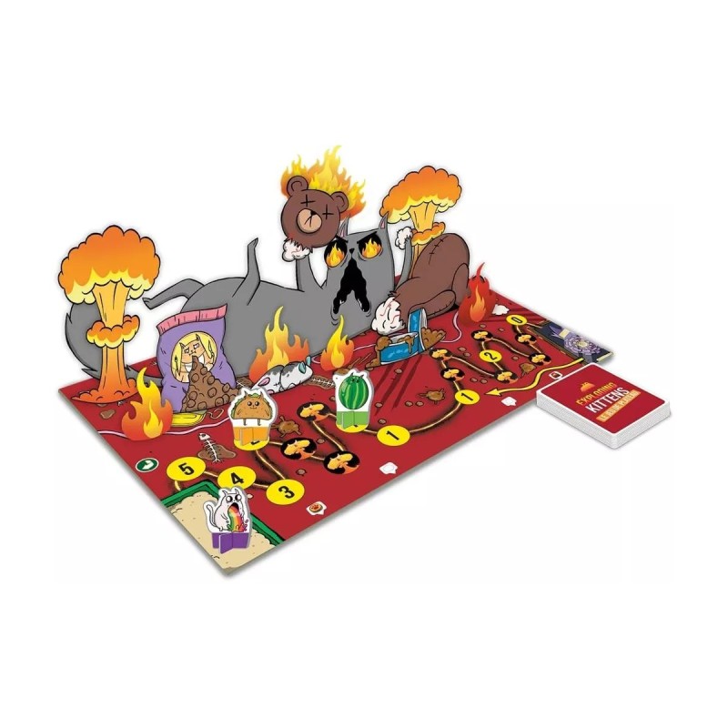 Exploding Kittens : le Jeu de plateau