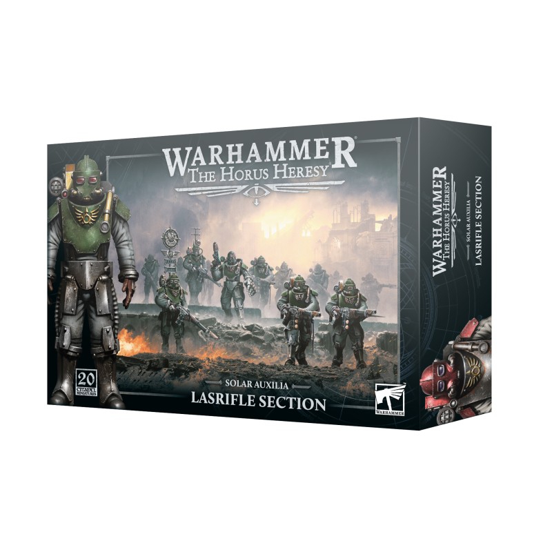 The Horus Heresy - Solar Auxilia : Lasrifle Section