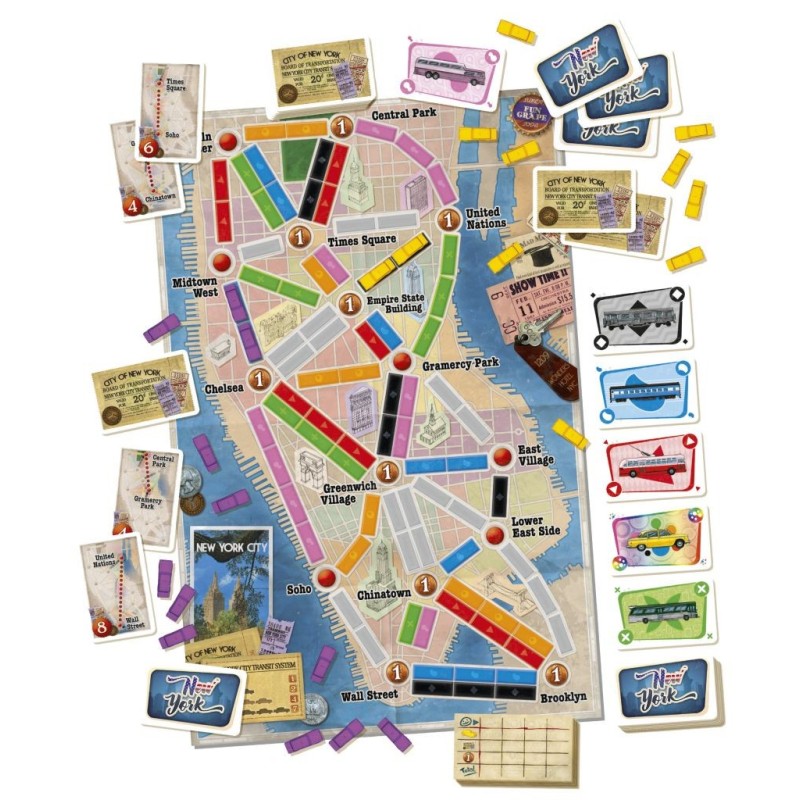 Les Aventuriers du Rail : New York