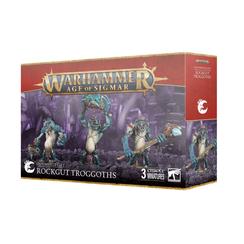 Age of Sigmar - Gloomspite Gitz : Troggoths Ventreroc