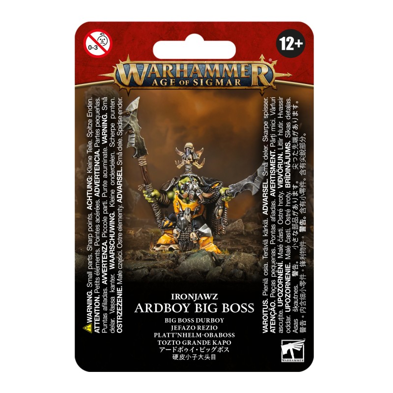 Age of Sigmar - Orruk Warclans : Big Boss Durboy