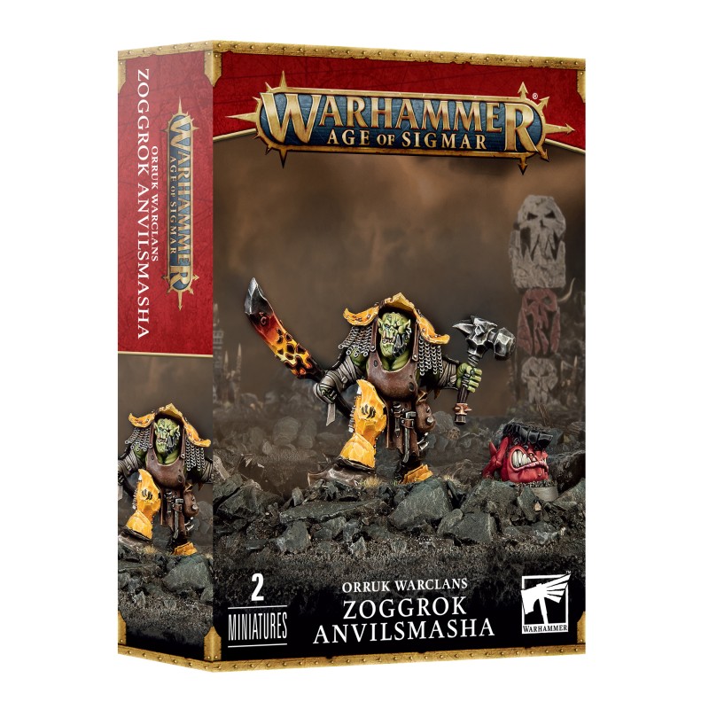 Age of Sigmar - Orruk Warclans : Zoggrok Anvilsmasha