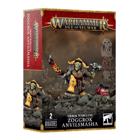 Age of Sigmar - Orruk Warclans : Zoggrok Anvilsmasha