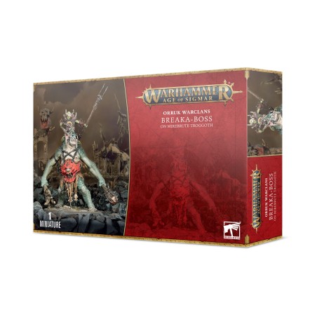Age of Sigmar - Orruk Warclans : Boss Bestiaire sur Troggoth Fangebrute