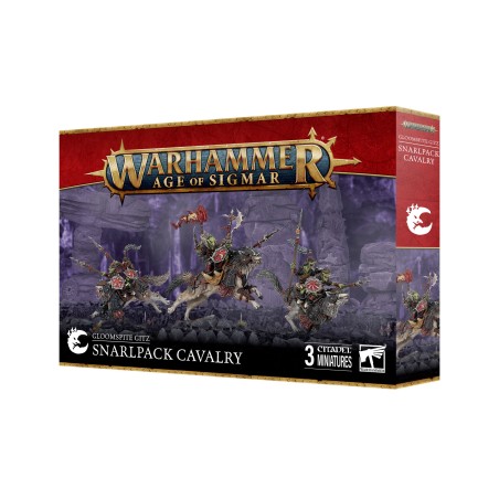 Age of Sigmar - Gloomspite Gitz : Cavalerie Grognemeute
