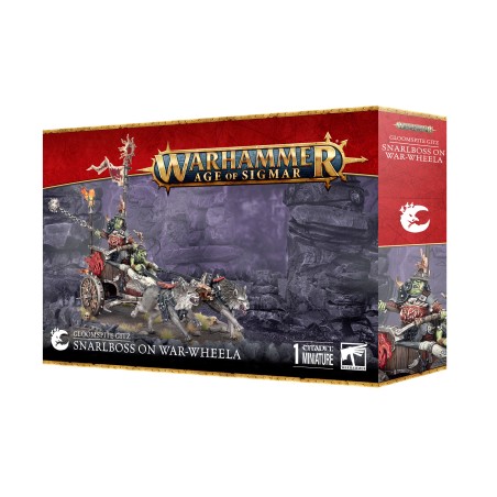 Age of Sigmar - Gloomspite Gitz : G/Gitz: Grogneboss sur Rouleguerre