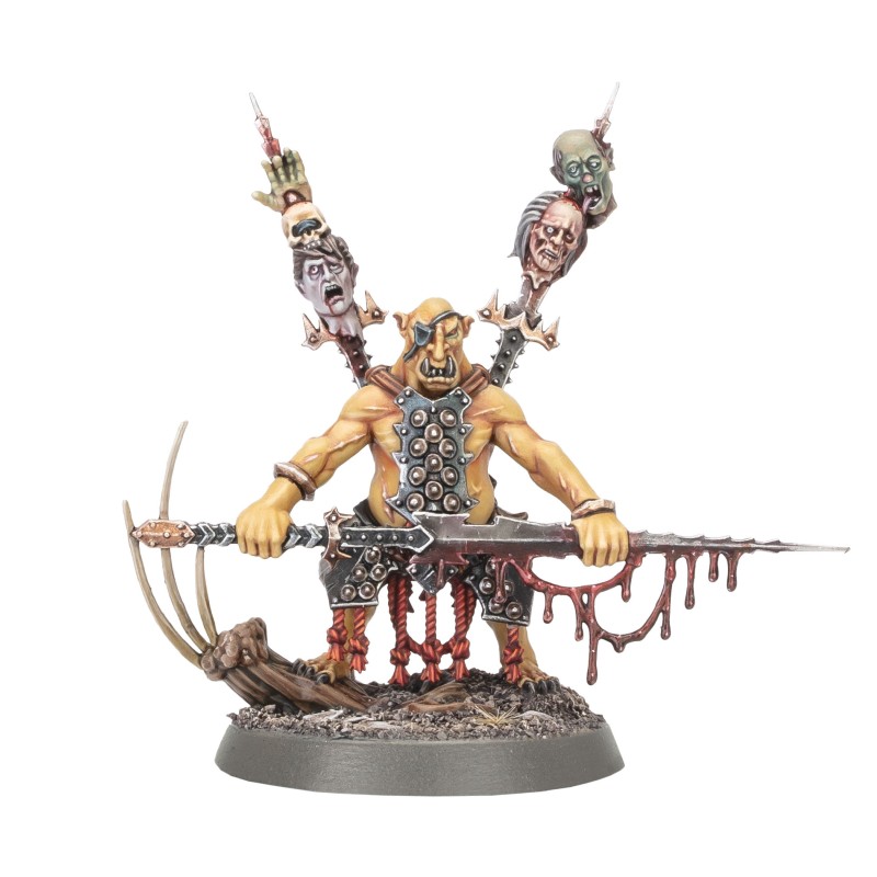 Age of Sigmar - Orruk Warclans : Boss Egorgeur Hobgrot