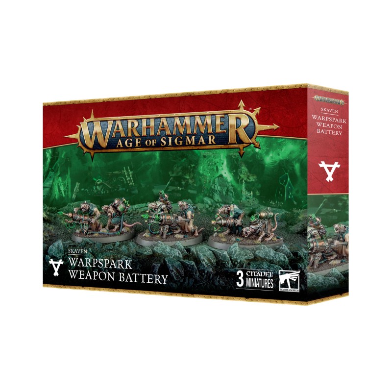 Age of Sigmar - Skaven : Batterie d Armes A Maletincelle